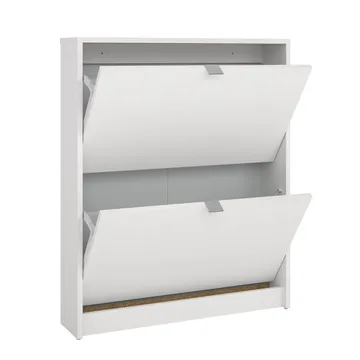 Tenor Skoskap med 2 rom 70x16x85 cm - Oppbevaring - Skap - Oppbevaringsskap