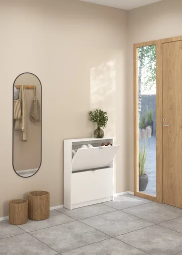 Tenor Skoskap med 2 rom 70x16x85 cm - Oppbevaring - Skap - Oppbevaringsskap