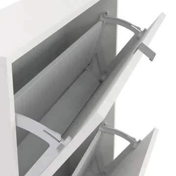 Tenor Skoskap med 2 rom 70x16x85 cm - Oppbevaring - Skap - Oppbevaringsskap