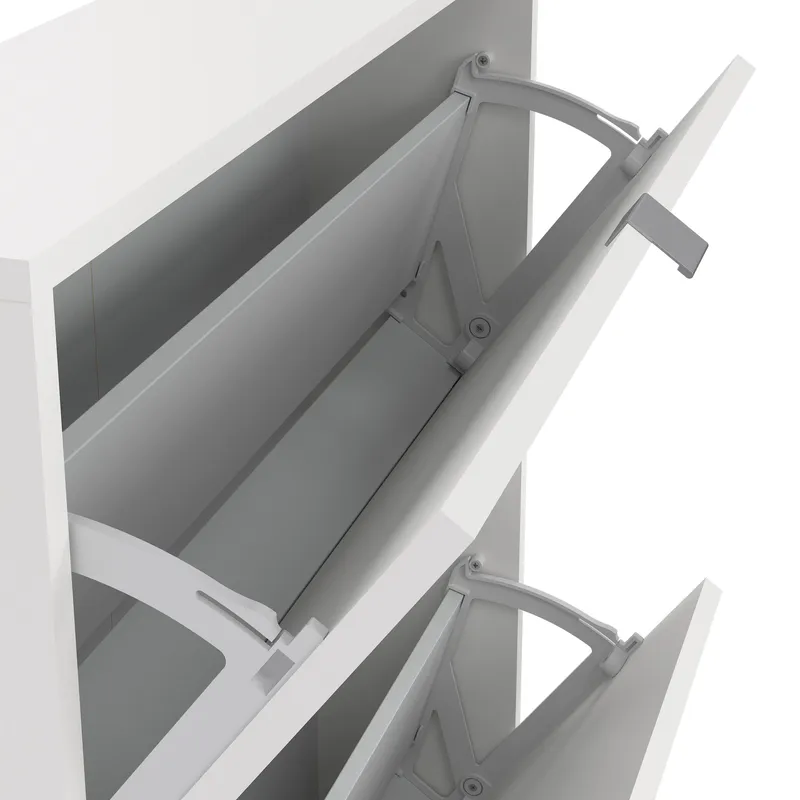 Tenor Skoskap med 2 rom 70x16x85 cm - Oppbevaring - Skap - Oppbevaringsskap