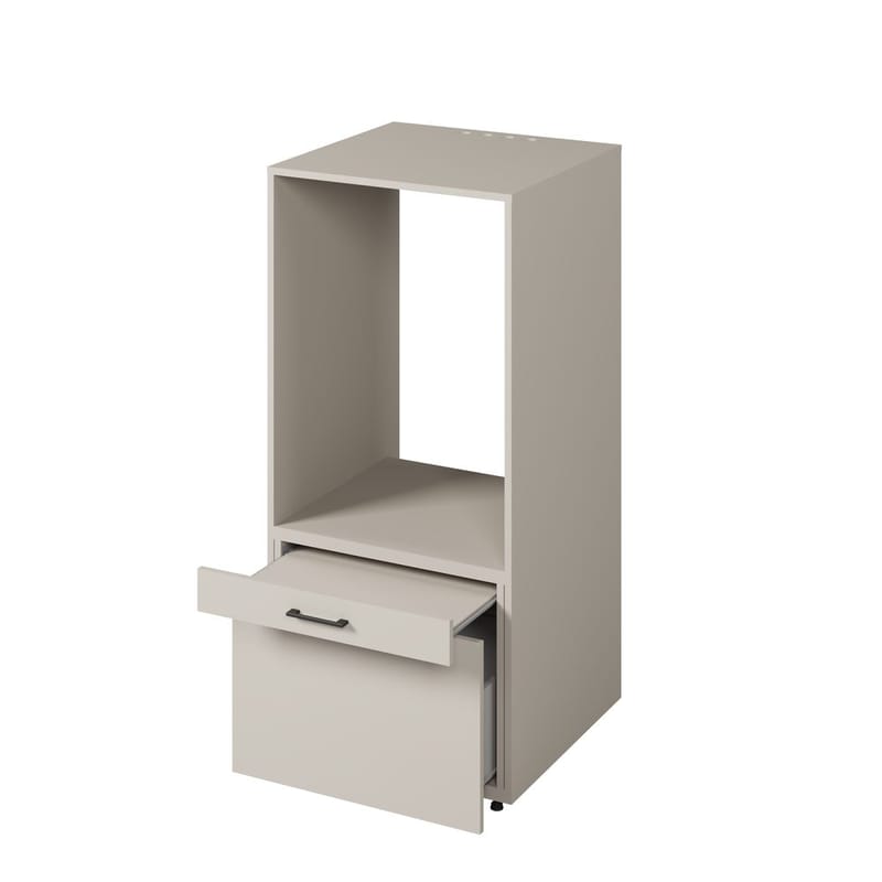 Skap til vaskemaskin/tørketrommel Aza 1 Skuff 1 Hylle - Kashmir - Oppbevaring - Oppbevaring til baderom