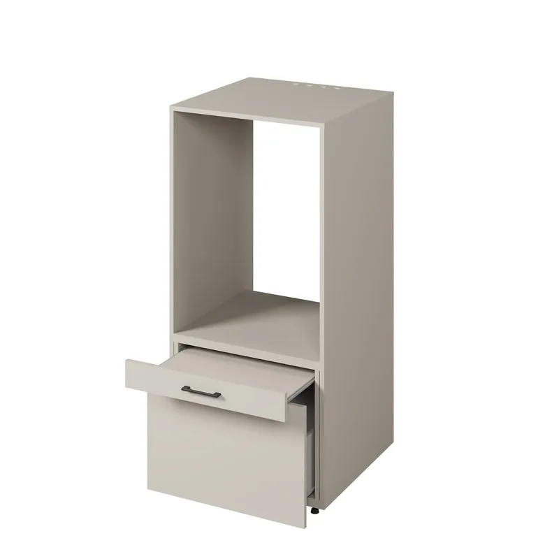 Skap til vaskemaskin/tørketrommel Aza 1 Skuff 1 Hylle - Kashmir - Oppbevaring - Oppbevaring til baderom