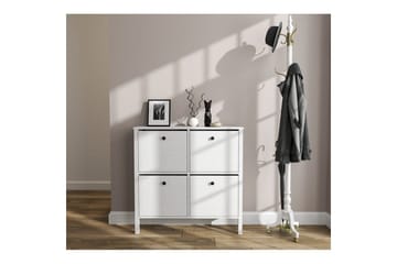 Torval Skoskap 101 cm - Natur/Hvit - Oppbevaring - Skap - Oppbevaringsskap