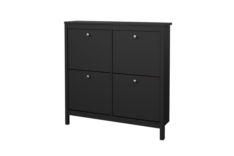 Vallvidera Skoskap 102,6 cm - Svart - Oppbevaring - Skap - Oppbevaringsskap