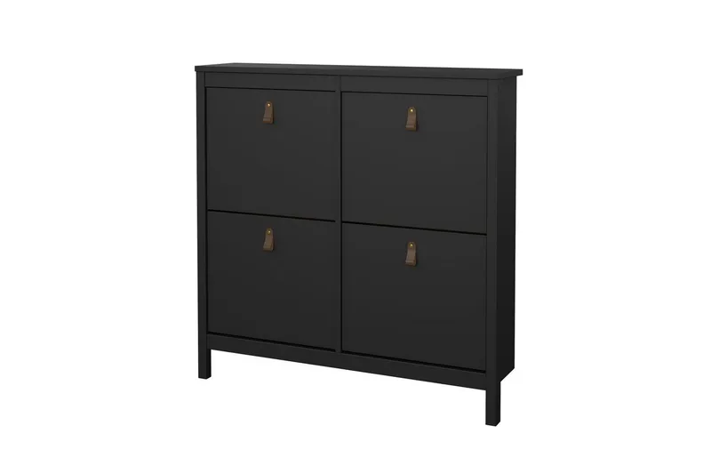 Vallvidera Skoskap 102,6 cm, Svart