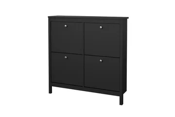 Vallvidera Skoskap 102,6 cm - Svart - Oppbevaring - Skap - Oppbevaringsskap