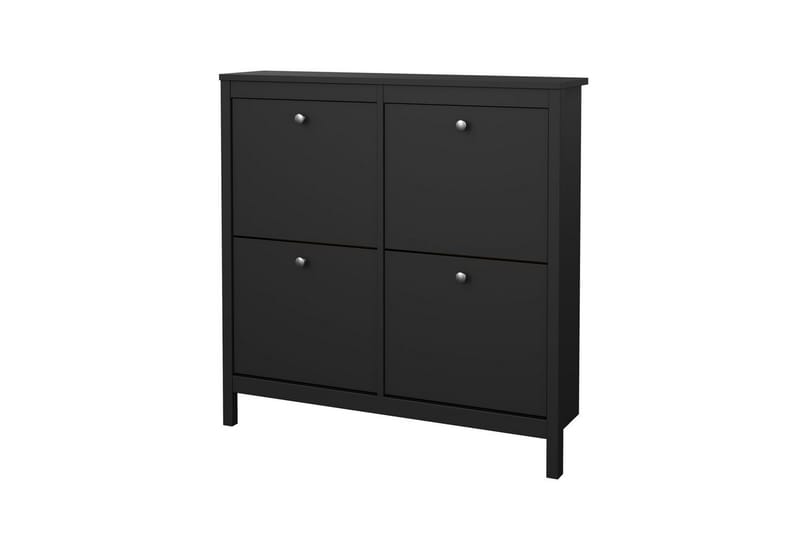 Vallvidera Skoskap 102,6 cm - Svart - Oppbevaring - Skap - Oppbevaringsskap