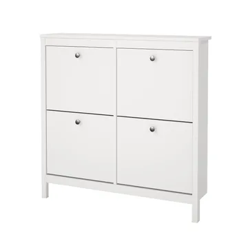 Vallvidera Skoskap med 4 rom 103x25x103 cm - Oppbevaring - Skap - Oppbevaringsskap