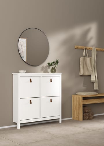 Vallvidera Skoskap med 4 rom 103x25x103 cm - Oppbevaring - Skap - Oppbevaringsskap