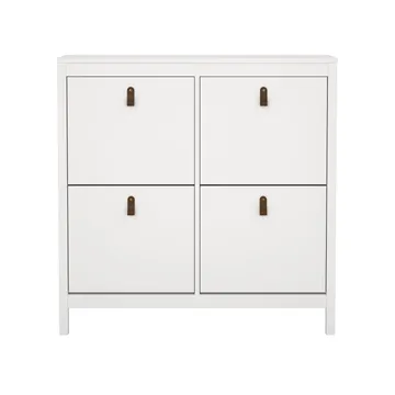 Vallvidera Skoskap med 4 rom 103x25x103 cm - Oppbevaring - Skap - Oppbevaringsskap