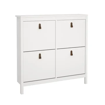 Vallvidera Skoskap med 4 rom 103x25x103 cm - Oppbevaring - Skap - Oppbevaringsskap