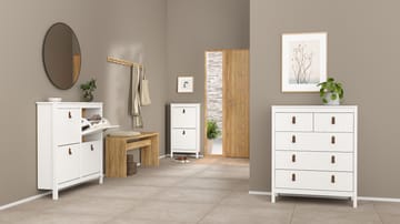 Vallvidera Skoskap med 4 rom 103x25x103 cm - Oppbevaring - Skap - Oppbevaringsskap