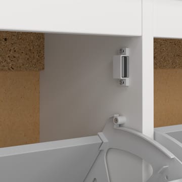 Vallvidera Skoskap med 4 rom 103x25x103 cm - Oppbevaring - Skap - Oppbevaringsskap