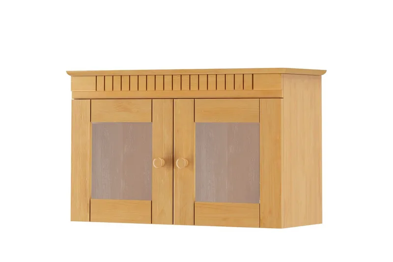 Vegghylle Cubrix 2 dører Beiset/funksjonsbeskrivelse, Beiset/funksjonsbeskrivelse