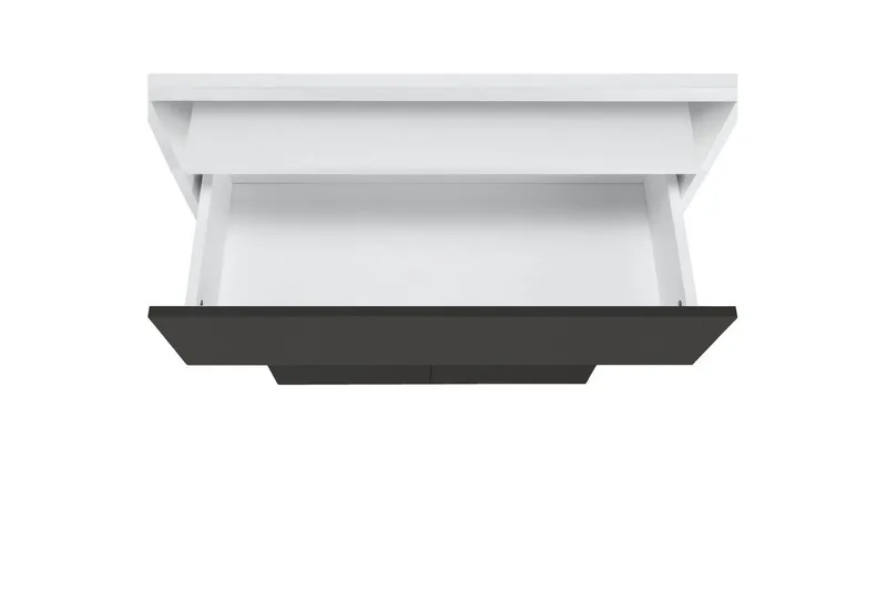 Vegghylle Mirza Hvit/Antrasitt - Hvit/Antrasitt - Oppbevaring - Skap - Oppbevaringsskap - Sikkerhetsskap - Medisinskap