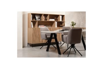 Veggspeil New Gravure - Naturlig - Oppbevaring - Skap - Oppbevaringsskap