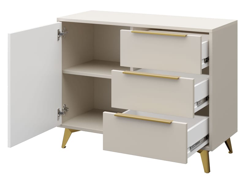 Vemdalen skjenk 104 cm - brun - Oppbevaring - Skap - Oppbevaringsskap