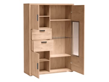 Veyricus Vitrineskap 168 cm - Oppbevaring - Skap - Vitrineskap