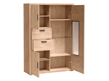 Veyricus Vitrineskap 168 cm - Oppbevaring - Skap - Vitrineskap