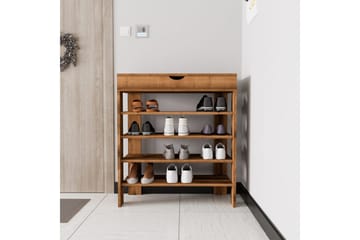 Viraa Skoskap 80 cm - Naturell - Oppbevaring - Skap - Oppbevaringsskap
