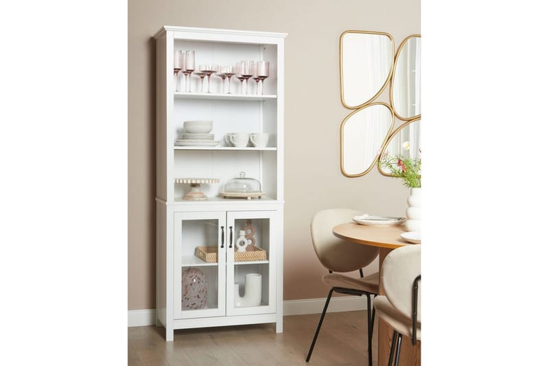 Vitrine Lusby - Oppbevaring - Skap - Vitrineskap