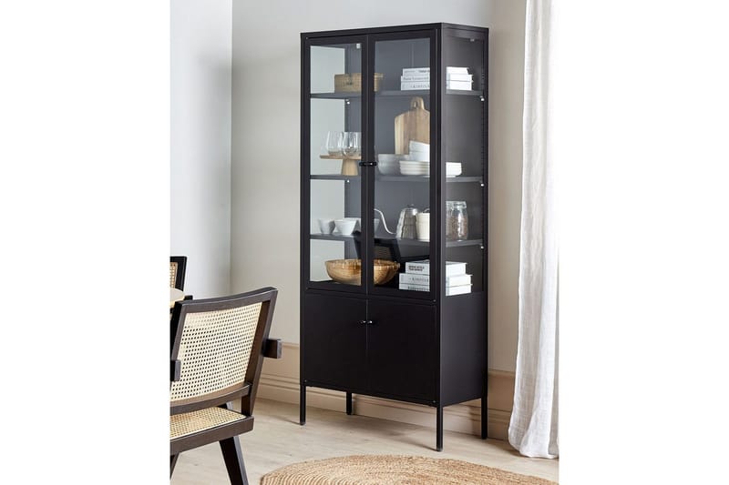 Vitrine Oxted - Oppbevaring - Skap - Vitrineskap