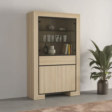 Vitrineskap Cuba II 4 dører 1 skuff - Oppbevaring - Skap - Vitrineskap