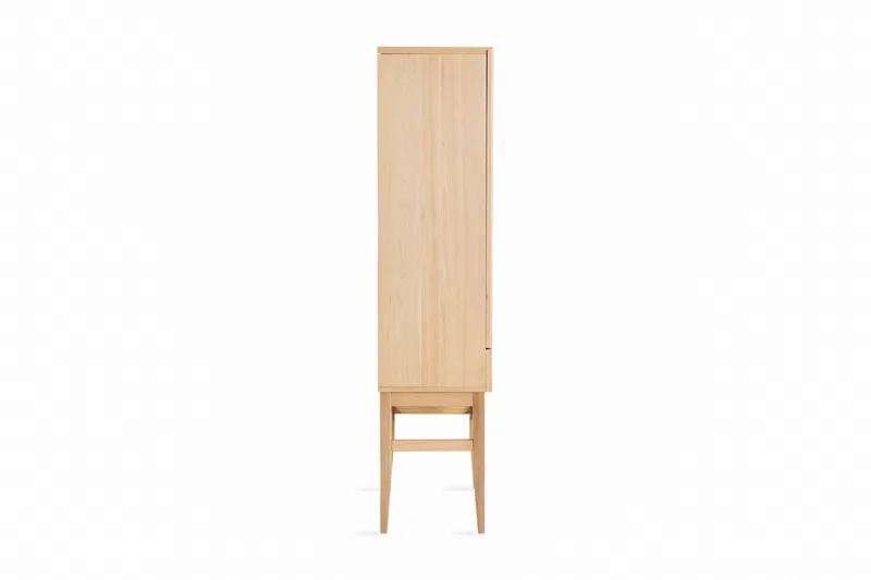 Birino Vitrineskap 95x170 cm - Beige - Oppbevaring - Skap - Vitrineskap