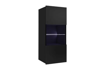 White LED - Svart/svart høyglans