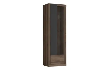 Elhovo Vitrineskap 41x63 cm - Oppbevaring - Skap - Vitrineskap