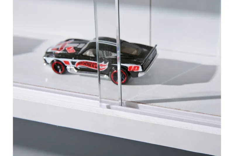 Imogen Vitrineskap 80 cm - Hvit/Glass - Oppbevaring - Skap - Vitrineskap