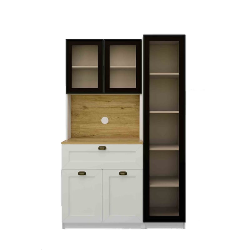 Kaffestasjon Hanah Home Nero (120 x 191,8 x 44 cm) Hvit, Hvit