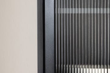 La Paz vitrineskap 70x160 cm svart - Oppbevaring - Skap - Vitrineskap
