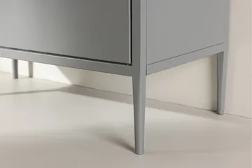 La Paz vitrineskap 70x160 cm lysgrå - Oppbevaring - Skap - Vitrineskap