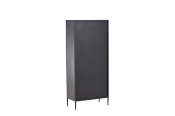 La Paz vitrineskap 70x160 cm svart - Oppbevaring - Skap - Vitrineskap