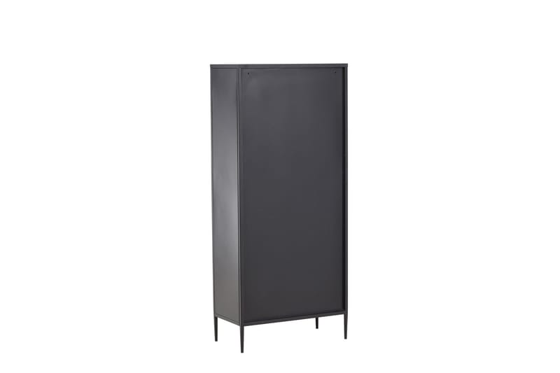 La Paz vitrineskap 70x160 cm svart - Oppbevaring - Skap - Vitrineskap