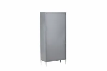 La Paz vitrineskap 70x160 cm lysgrå - Oppbevaring - Skap - Vitrineskap