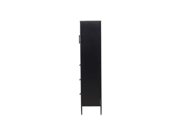 La Paz vitrineskap 70x160 cm svart - Oppbevaring - Skap - Vitrineskap