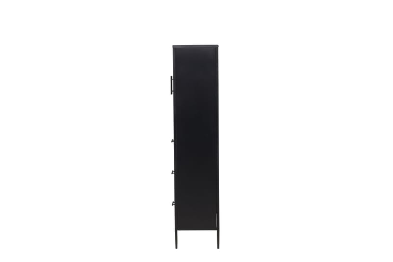 La Paz vitrineskap 70x160 cm svart - Oppbevaring - Skap - Vitrineskap