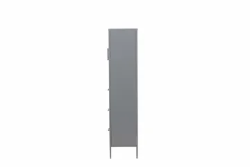La Paz vitrineskap 70x160 cm lysgrå - Oppbevaring - Skap - Vitrineskap