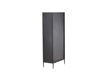 La Paz vitrineskap 70x160 cm svart - Oppbevaring - Skap - Vitrineskap