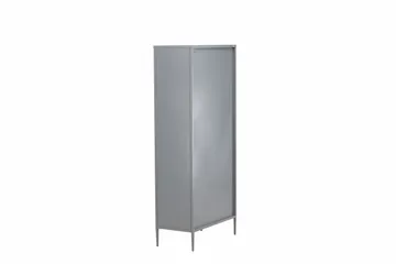 La Paz vitrineskap 70x160 cm lysgrå - Oppbevaring - Skap - Vitrineskap