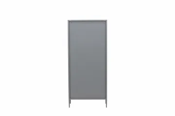 La Paz vitrineskap 70x160 cm lysgrå - Oppbevaring - Skap - Vitrineskap