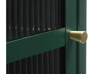 Lazarus Vitrineskap 58x160 cm - Grønn - Oppbevaring - Skap - Vitrineskap