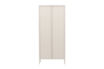 Lima Vitrineskap 80x180 cm - Beige - Oppbevaring - Skap - Vitrineskap