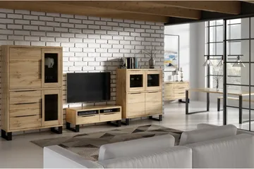 Malissa Vitrineskap - Tre - Oppbevaring - Skap - Vitrineskap