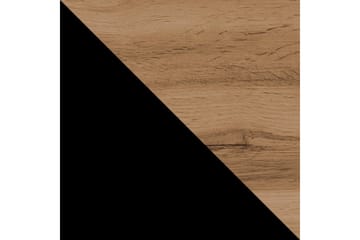Narbonne Vitrineskap 30x50 cm - Natur/Svart - Oppbevaring - Skap - Vitrineskap