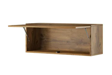 Narbonne Vitrineskap 32x35 cm - Natur/Svart - Oppbevaring - Skap - Vitrineskap