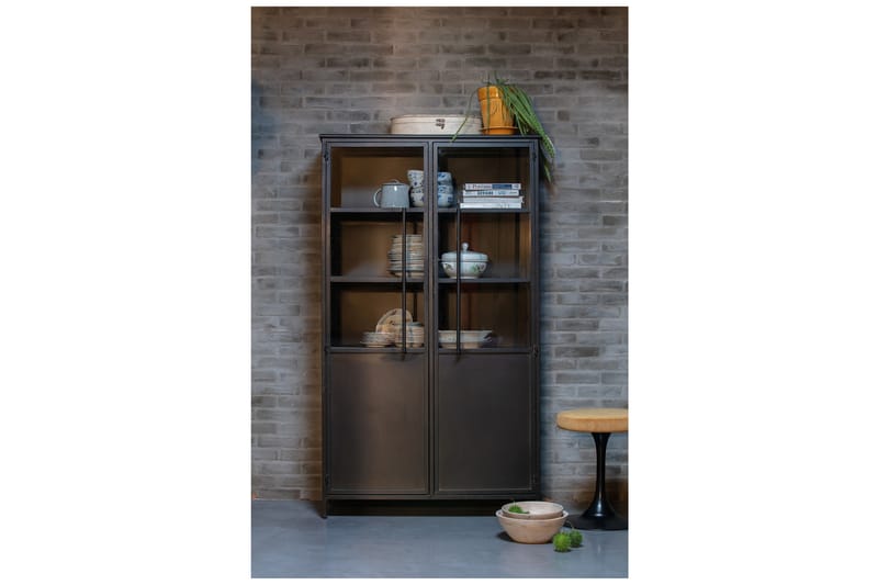 Skap Garret 99x170 cm - Oppbevaring - Skap - Vitrineskap