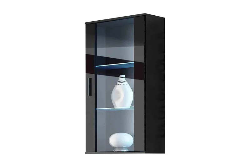 Soho Skåp 29x60 cm Black - Oppbevaring - Skap - Vitrineskap
